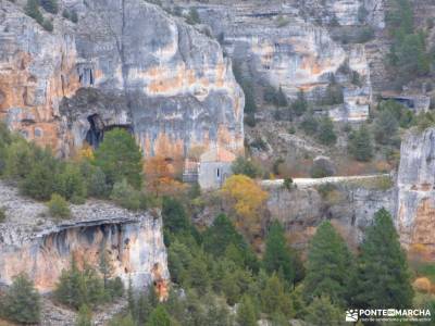 Cañones Río Lobos,Valderrueda;equipamiento para viajar a pie vacaciones senderismo españa caminar